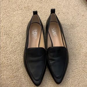 New! Franco Sarto black flats
